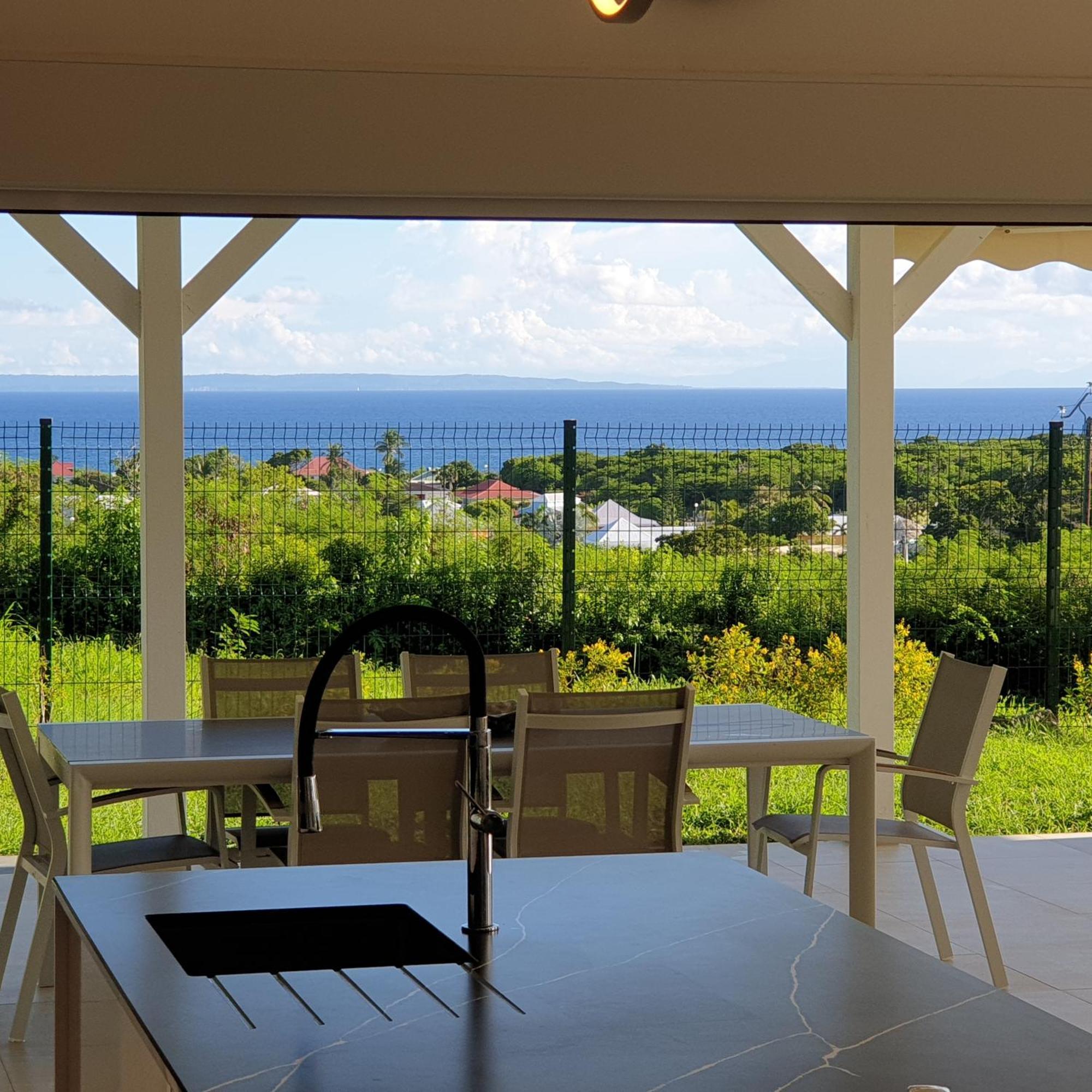 Magnifique Villa Standing Vue Mer Et Proche Plage Saint-Francois  Dış mekan fotoğraf